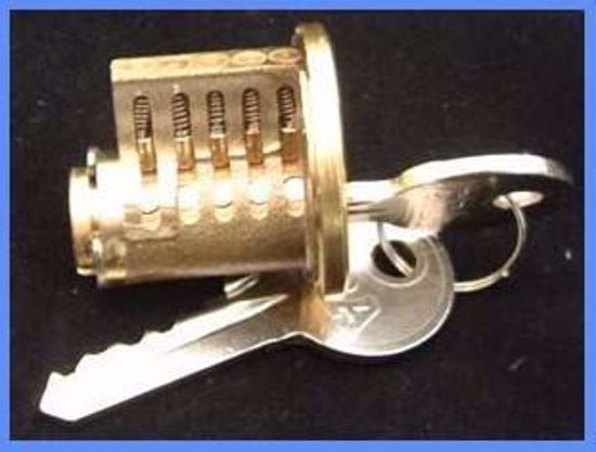 Picture of Cutaway 5 Pin Rim Cylinder Practice Lock